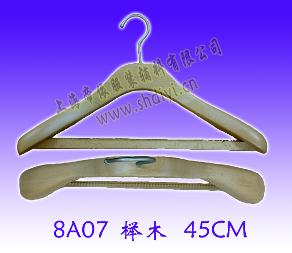 wood hanger/men's wear hanger